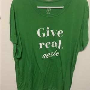 Aerie holiday shirt